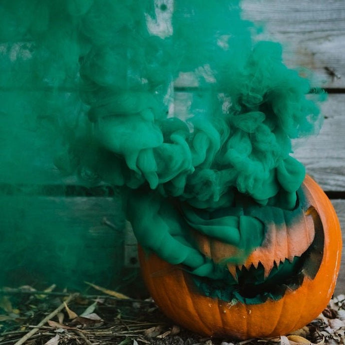 Halloween Smoke Bombs for Smoking Pumpkins