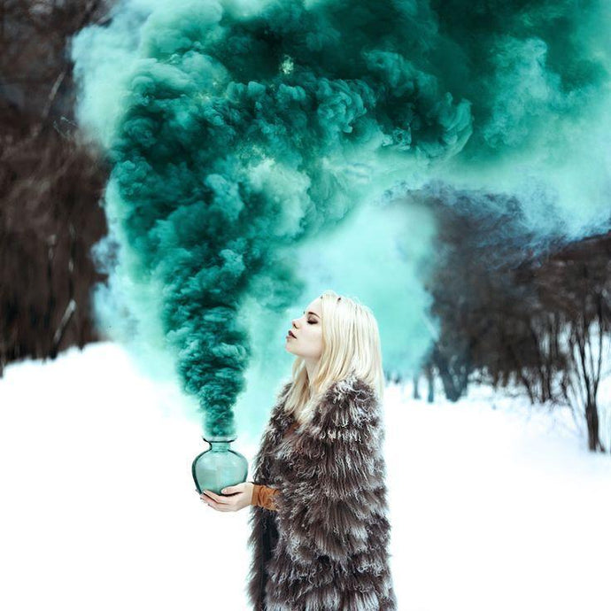 Smoke Bomb Photography