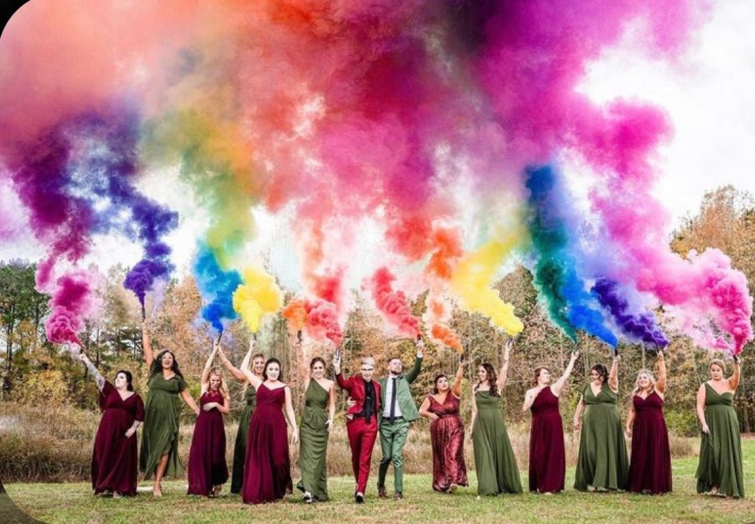 RING PULL 30 SECOND MINI SMOKE BOMBS – Peacock Sparklers