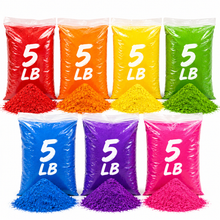 Load image into Gallery viewer, 35lb Bulk Color Powder [7 Colors in 5lb Bags]
