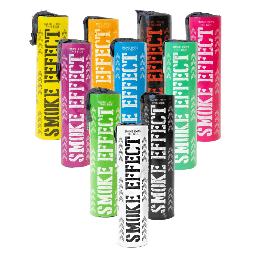 Wick Activated Smoke Bomb Rainbow Pack - Wholesale Smoke Bombs $3 Wick Activated Smoke Bomb Rainbow Pack - Wholesale Smoke Bombs $3