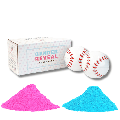 Gender Reveal Baseballs