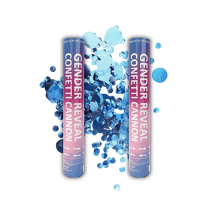 Gender Reveal Confetti Cannons - Discreet