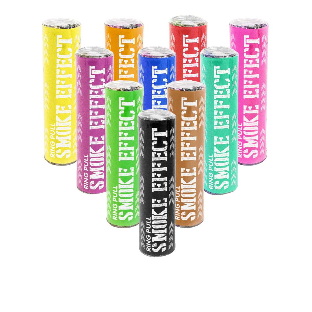 Ring Pull Mini 30 Second Smoke Bomb – Peacock Smoke