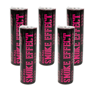 Pink Colored Smoke Bomb [90 Sec] Ring Pull Smoke Grenade (RP90)
