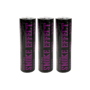 Purple Colored Smoke Bomb [90 Sec] Wire Ring Pull Smoke Grenade (WRP90)