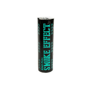 Teal Colored Smoke Bomb [90 Sec] Wire Ring Pull Smoke Grenade (WRP90)